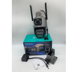 Поворотная погодозащитная 4G камера Модель12 V380 Pro V3.1 2 линзы 8 MP Сирена (32)