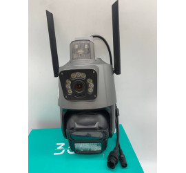 Поворотная погодозащитная 4G камера Модель12 V380 Pro V3.1 2 линзы 8 MP Сирена (32)