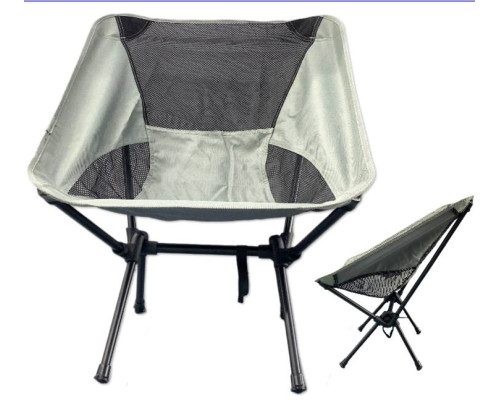 Туристический легкий складной стул Chair For Outdoor Grey (12)