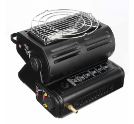 Обогреватель-плита газовая Gas stove 2in1 heater с керамическим нагревателем (4)