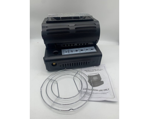 Обогреватель-плита газовая Gas stove 2in1 heater с керамическим нагревателем (4)