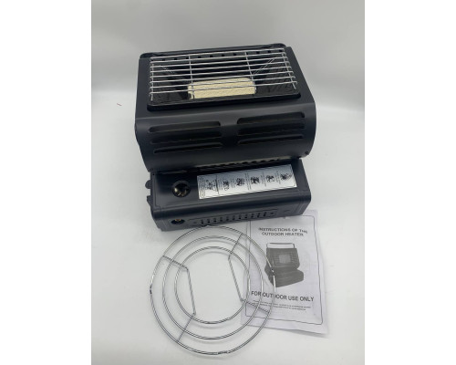 Обогреватель-плита газовая Gas stove 2in1 heater с керамическим нагревателем (4)