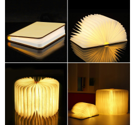 Настольная лампа-книга Foldable Book Lamp 12*9 (120)