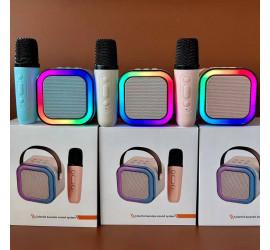 Караоке, мини колонка с одним микрофоном Bluetooth (40)