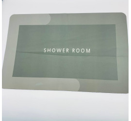 Коврик влаговпитывающий для ванной комнаты 60х40 см SHOWER ROOM (100)