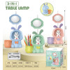 Детская настольная аккумуляторная LED лампа 3in1 Rabbit GREEN (120)
