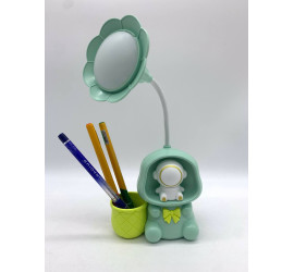 Детская настольная аккумуляторная LED лампа 3in1 Rabbit GREEN (120)