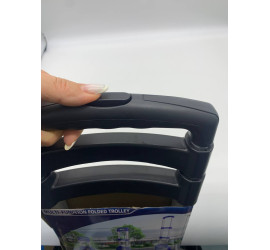 Портативная складная тележка Folding Hand Truck аллюминиевая PYRPLE (6)