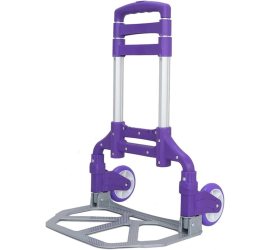 Портативная складная тележка Folding Hand Truck аллюминиевая PYRPLE (6)