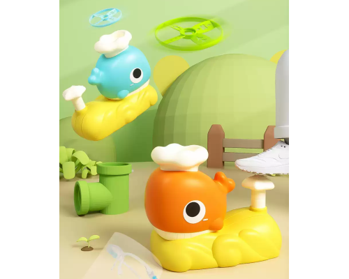 Детская игрушка летающая тарелка фризби Small Whale 9965A (48)