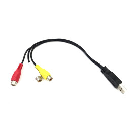 Переходник USB Male - 3RCA Female (1)