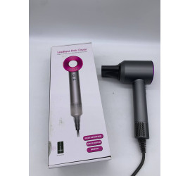 Фен стайлер для волос Super hair dryer 1 насадка + держатель BLUE (20)