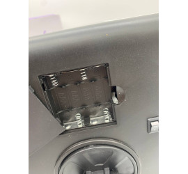 Тройное зеркало со ставнями Led miror BLACK (24)