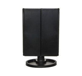 Тройное зеркало со ставнями Led miror BLACK (24)