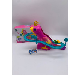 Трек мини попугай Parrot happy hour с музыкой PINK (84)