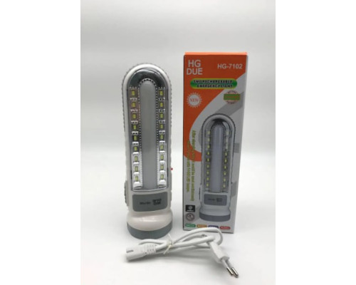 Лампа LED charging light HG7102  (60)