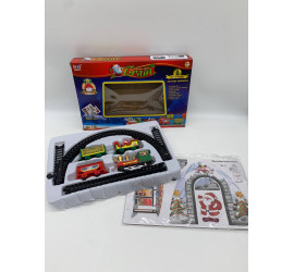 Игровой рождественский поезд Christmas classic train (72)