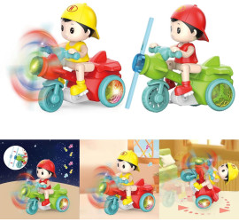 Музыкальная игрушка Мотоциклист Cool Tricycles 669B (60)