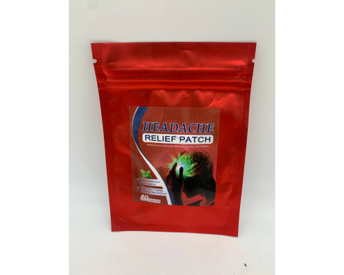Пластырь для снятия головной боли Headache Relief Patch (1000)