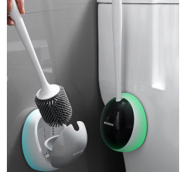 Ершик для унитаза Toilet brush с силиконовой щеткой клейкий (48)