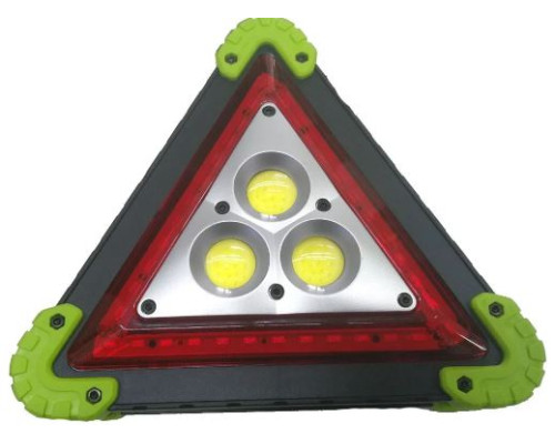 Многофункциональный прожектор аккумуляторный LED 30W LL-303 знак аварийный (48)
