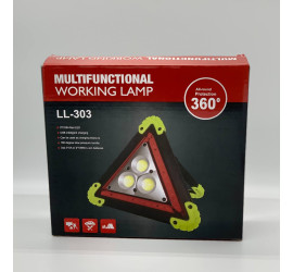 Многофункциональный прожектор аккумуляторный LED 30W LL-303 знак аварийный (48)