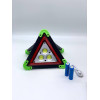 Многофункциональный прожектор аккумуляторный LED 30W LL-303 знак аварийный (48)