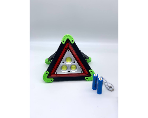 Многофункциональный прожектор аккумуляторный LED 30W LL-303 знак аварийный (48)