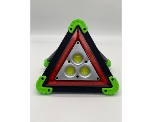 Многофункциональный прожектор аккумуляторный LED 30W LL-303 знак аварийный (48)