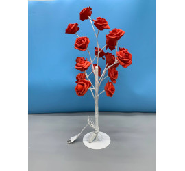 Светодиодный светильник красная Роза Flower desktop lamp (50)
