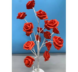 Светодиодный светильник красная Роза Flower desktop lamp (50)