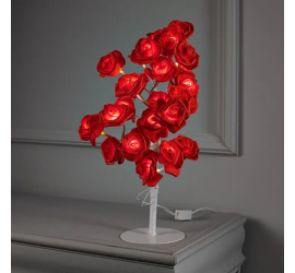 Светодиодный светильник красная Роза Flower desktop lamp (50)