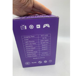 Портативный мультимедийный проектор Модель7 x8 Ultra HD (12)