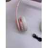 Беспроводные наушники с кошачьими ушками Розовые (100)