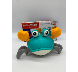 Интерактивная игрушка Краб Induction electric crab BLUE (60)