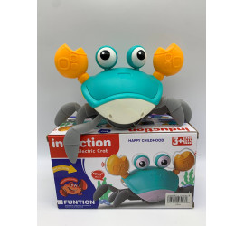 Интерактивная игрушка Краб Induction electric crab BLUE (60)