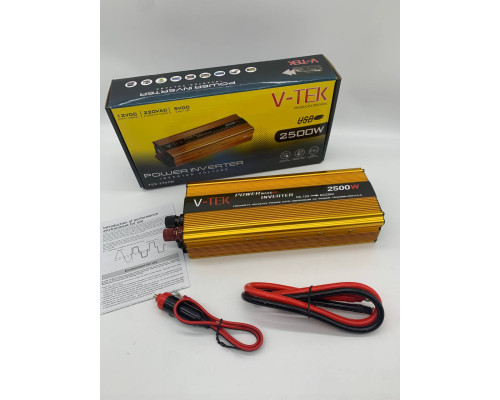 Инвертор VTEKTEK-2500W GOLD (30)