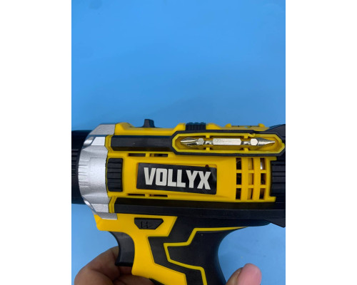 Шуруповерт аккумуляторный с насадками ЖЕЛТЫЙ 24v (10)