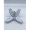 Лампочка складная светодиодная 4 лопасти E27 KK-202 Mini fan blade bulb (100)