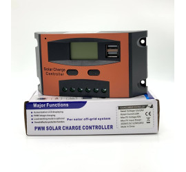 Контроллер заряда для солнечной батареи  AT15 20A 12V/24V (50)