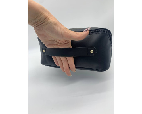 Вместительная дорожная косметичка MAKE UP BAG BLACK (150)