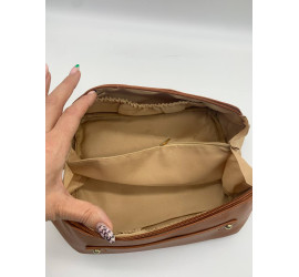 Вместительная дорожная косметичка MAKE UP BAG BLACK (150)