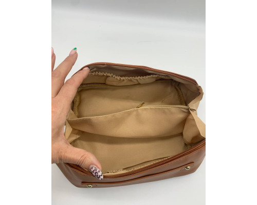 Вместительная дорожная косметичка MAKE UP BAG BLACK (150)