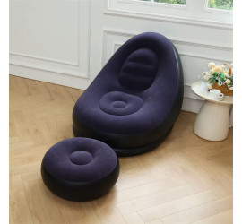 Надувной диван AIR SOFA + насос Фиолетовый (10)