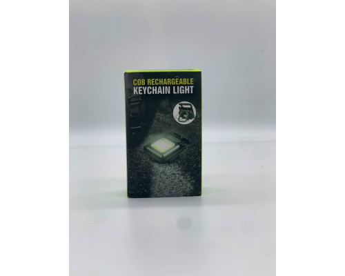 Фонарик брелок LED COB аккумуляторный ,мультитул с карабином и магнитом 500 mAh (480)