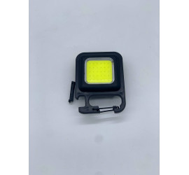 Фонарик брелок LED COB аккумуляторный ,мультитул с карабином и магнитом 500 mAh (480)