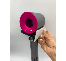 Фен стайлер для волос 5в1 Super hair dryer Fan с держателем на стену Розовый (20)
