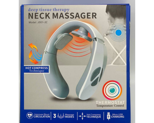 Массажер электрический подушка воротник для мышц шеи Smart Neck Massager (90)
