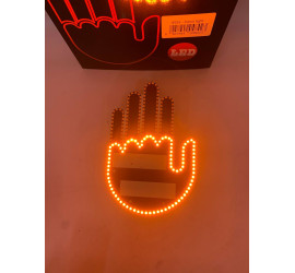 Светодиодная рука LED лампа с жестами для авто Hand Light с пультом управления (50)
