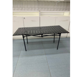 Стол складной туристический 120х55х50см. Чёрный (5)